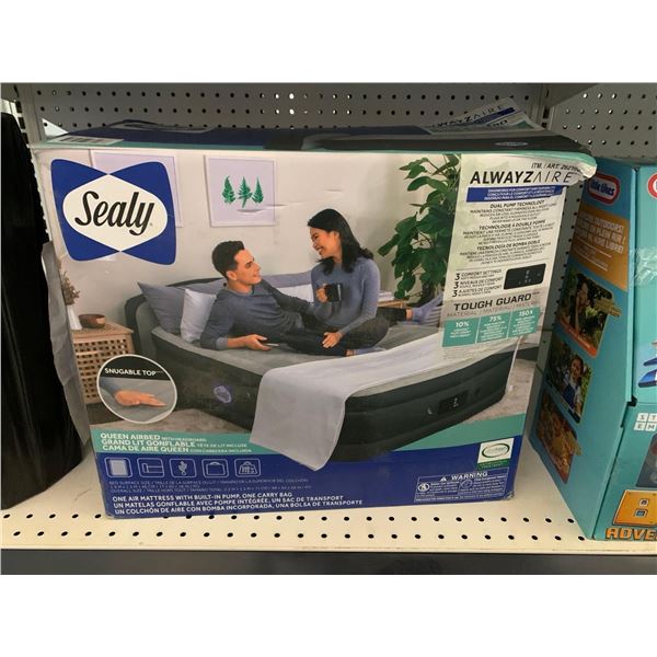 Sealy Queen Size Always Aire Inflatable Bed