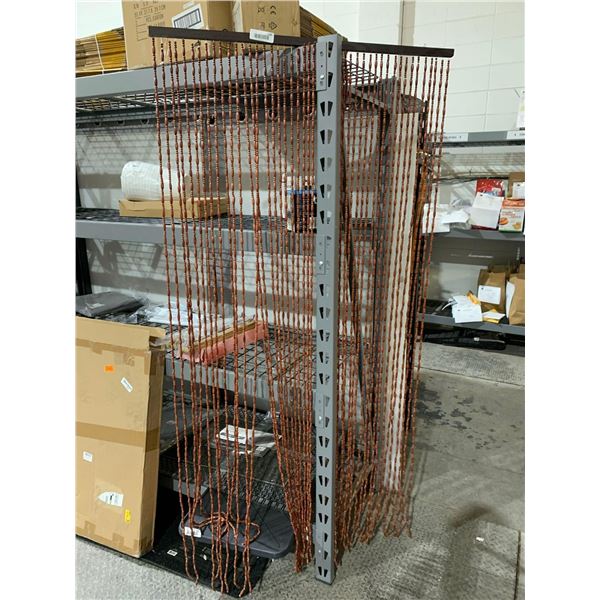 Beaded Curtain Door String Curtains for Doorways Tassels Beads Hanging Fringe Hippie Room Divider Wi