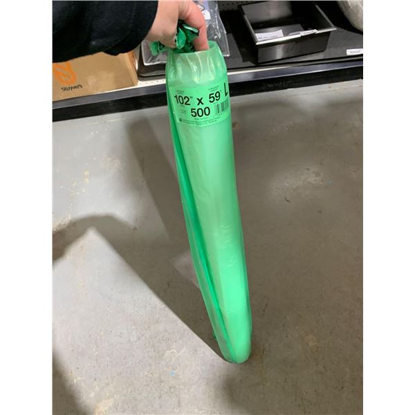 102"x59'L ft Plastic Sheet