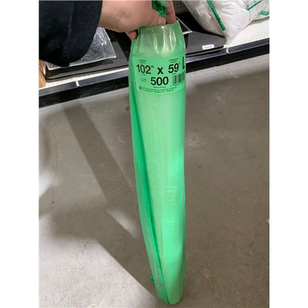 102"x59'L ft Plastic Sheet