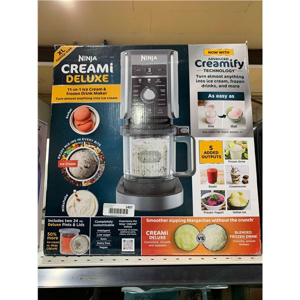 Ninja Creami Deluxe Frozen Treat Maker