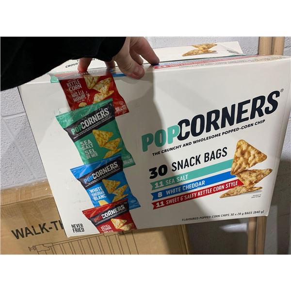 PopCorners Assorted Flavor Snack Pack 30 X 28g