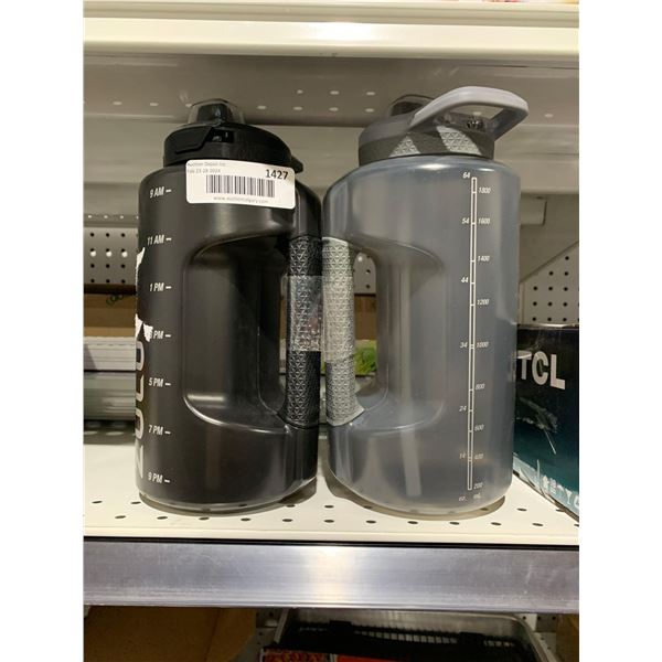 Zulu 2 Pack Half Gallon Water Bottles