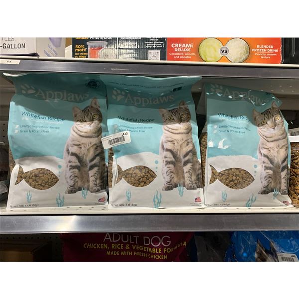 Applaws Whitefish Cat Kibble 3x 4Lbs