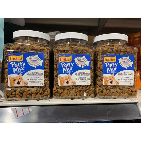 Purina Friskies Party Mix - Lot of 3 x 454g