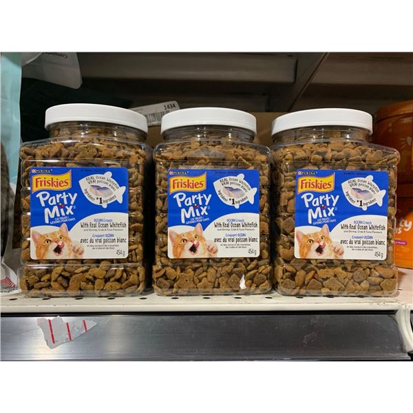Purina Friskies Party Mix - Lot of 3 x 454g