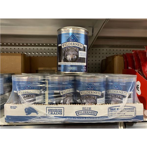 Blue Buffalo Wilderness High Protein Adult Canned Dog Food 12 x 12.5oz