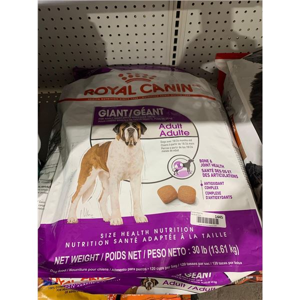 Royal Canin Giant Adult Dog Kibble 30lb