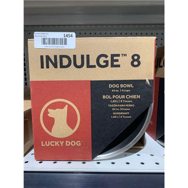 Indulge 8 Lucky Dog Bowl 8 Cups
