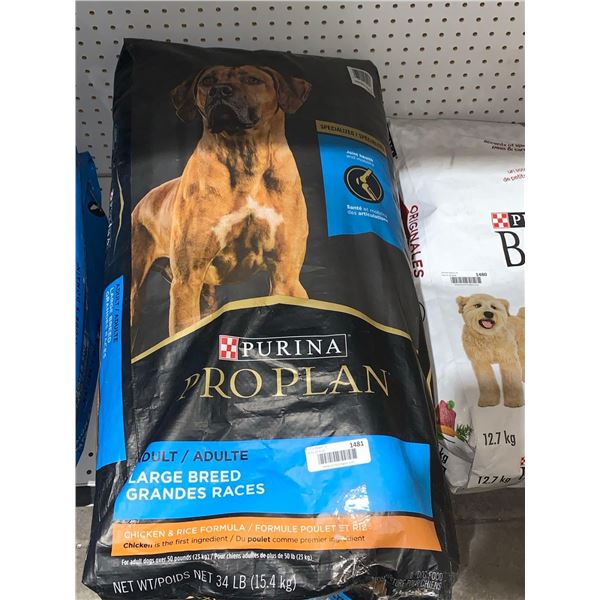 Purina ProPlan Adult Large Breed Dog Kibble 34lb