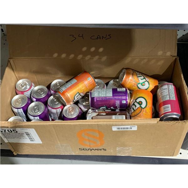 Crush Rainbow Pack Soda 34 Cans