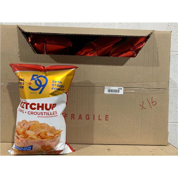 59TH Street Ketchup Chips 16 x 140g