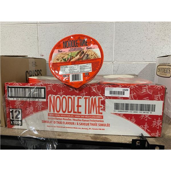 Noodle Time Instant Ramen Noodles Thai Flavor 12 x 100g