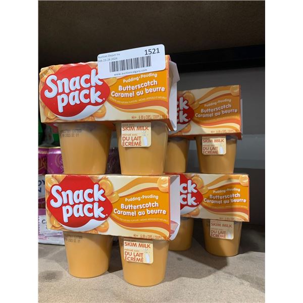 Snack Pack Butterscotch Pudding 16 x 99g Cups