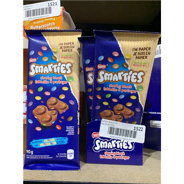 Smarties Sharing Block Chocolate Bar 14 x 90g