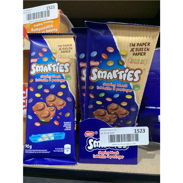 Smarties Sharing Block Chocolate Bar 14 x 90g