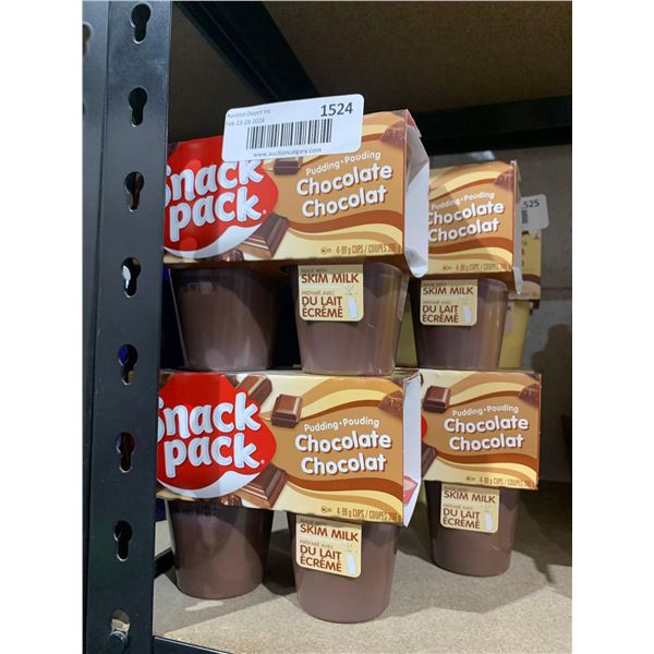 Snack Pack Chocolate Pudding 16 x 99g Cups