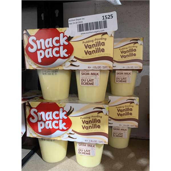 Snack Pack Vanilla Pudding 16 x 99g Cups