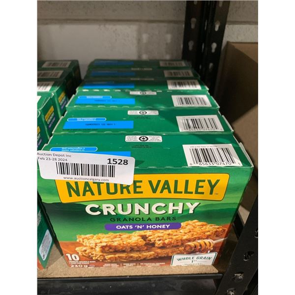 Nature Valley Crunchy Granola Bar Oats n Honey 230g x 6