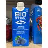 Image 2 : Bio Steel Sports Hydration Blue Raspberry Flavor 8 x 500ml
