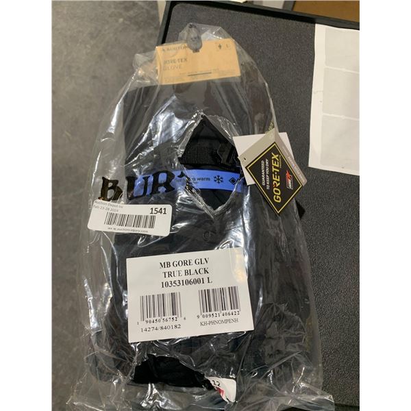 Burton Gore-Tex Gloves w/ Screen Touch Size Large