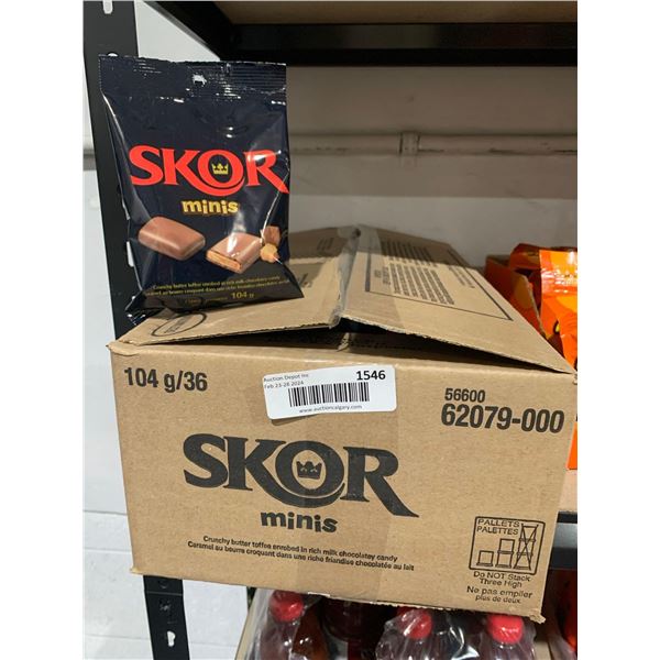 Skor Minis Chocolate 36 x 104g