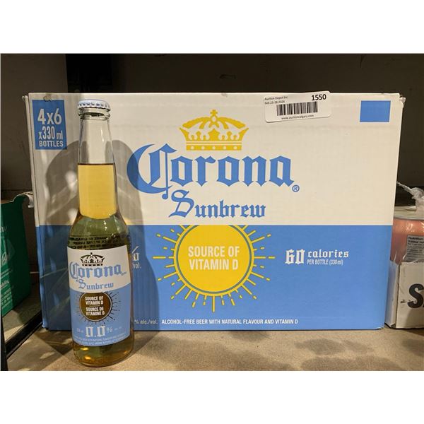 Corona Sunbrew Alcohol Free Beer 24 x 330ml