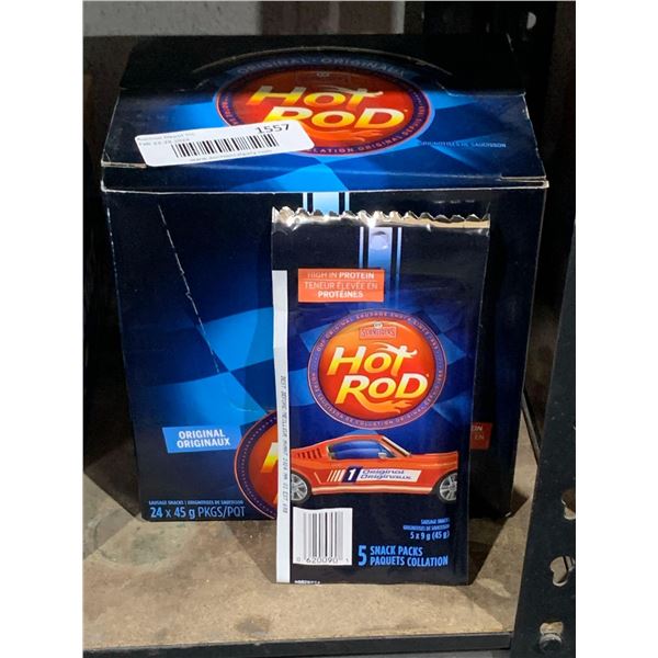 Schneiders Hot Rod Original Sausage Snack 24 x 45g packs
