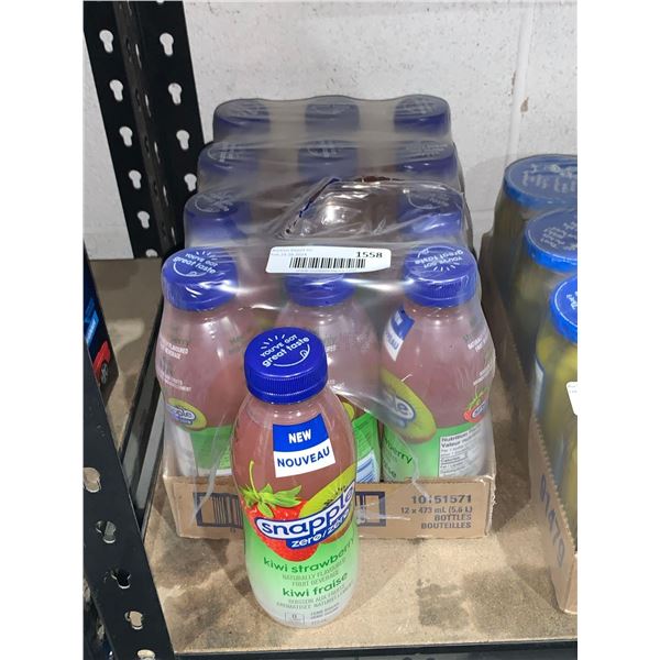 Snapple ZeroFruit Beverage  Kiwi Strawberry 12 x 473ml