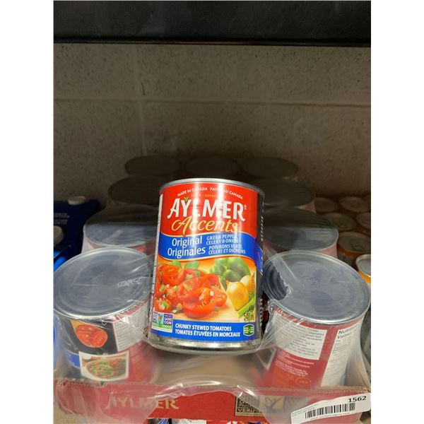 Aylmer Accents Original Chunky Stewed Tomatoes 12 x 540ml