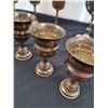 Image 8 : Assortment of Silver Plated Goblets