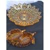 Image 2 : Amber Coloured Serving Dishes