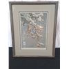 Image 1 : Robert Bateman Framed Print "House Sparrows and Bittersweet"