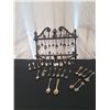 Image 1 : Spoon Collection with Rack