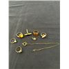 Image 1 : Assortment of Gold Jewelry