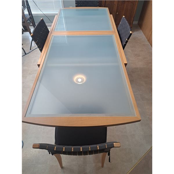 Glass Top Kitchen Table