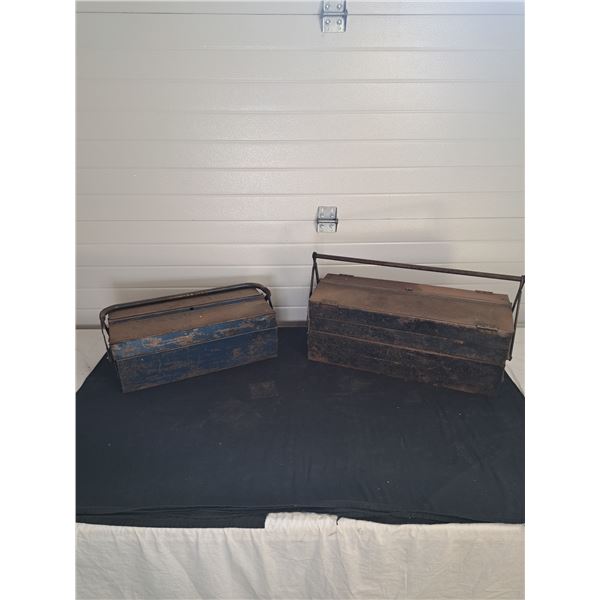 2 Metal Toolboxes