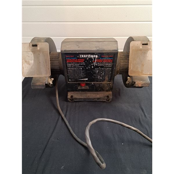 Craftsman Variable Speed Bench Grinder Sunrise Estate Services Ltd Craftsman variable speed bench grinder sunrise estate services ltd