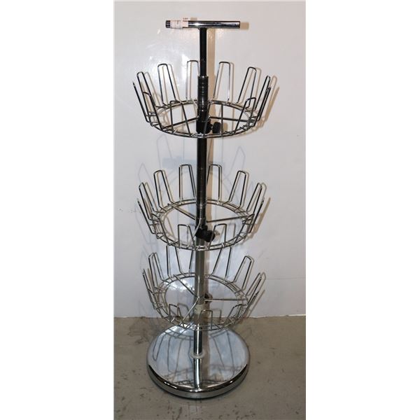 SHOE RACK (APPROX 38" TALL)