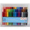 Image 1 : NEW 48 PCS DUAL TIP PERMANENT MARKERS