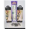 Image 1 : TWO NEW PACKS OF SKIN COUTURE METALLIC BODY TATTOO