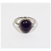 Image 2 : *UNCLAIMED* SILVER AMETHYST CZ(3.95CT) RHODIUM