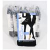 Image 1 : 6 NEW PAIRS OF BLACK SIZE MEDIUM HANES SHEER TIGHT