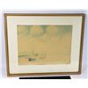 Image 1 : BOATS FRAMED ART 18X15"