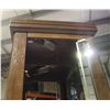 Image 3 : CURIO CABINET, MIRRORED BACK. LIGHTED