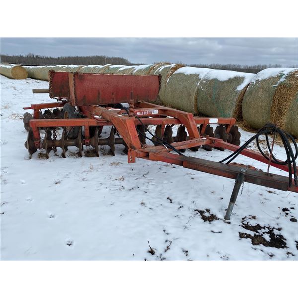 Kello-Bilt, 12 ft breaking disc, knotched blades frt & rear, SN. KB77787-24