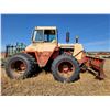 Image 1 : Case 1470 Tractor, CAB, 7496 hrs, running order, poor brakes, V.Good 18.4x34 Duals, 12' Leon blade,
