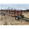 Image 20 : (Selling off-site Atmore, (780) 212-0073) Farm King 60ft, 5ft square D harrows