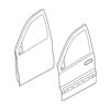 Image 1 : 2008-2010 Jeep Grand Cherokee Front Door, Right - Mopar (55399100AB)