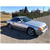 Image 2 : 1992 Mercedes 500SL 2DR Grey Convertible - Odometer 92,125 miles (148,260 kms). Good working conditi